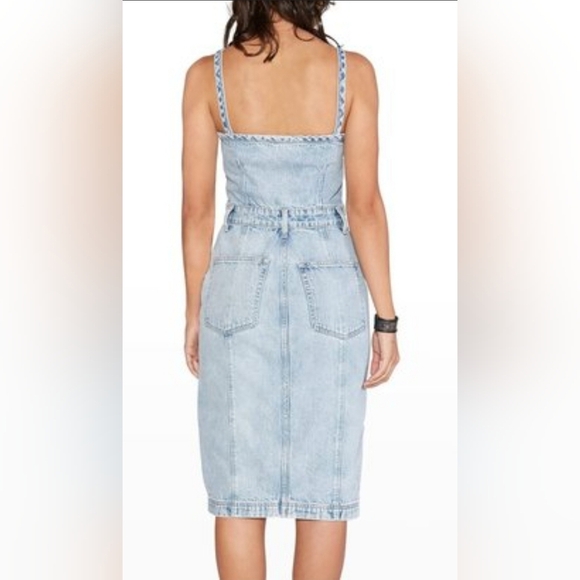 Etica Rue Denim Utility Midi Dress - Picture 2 of 9